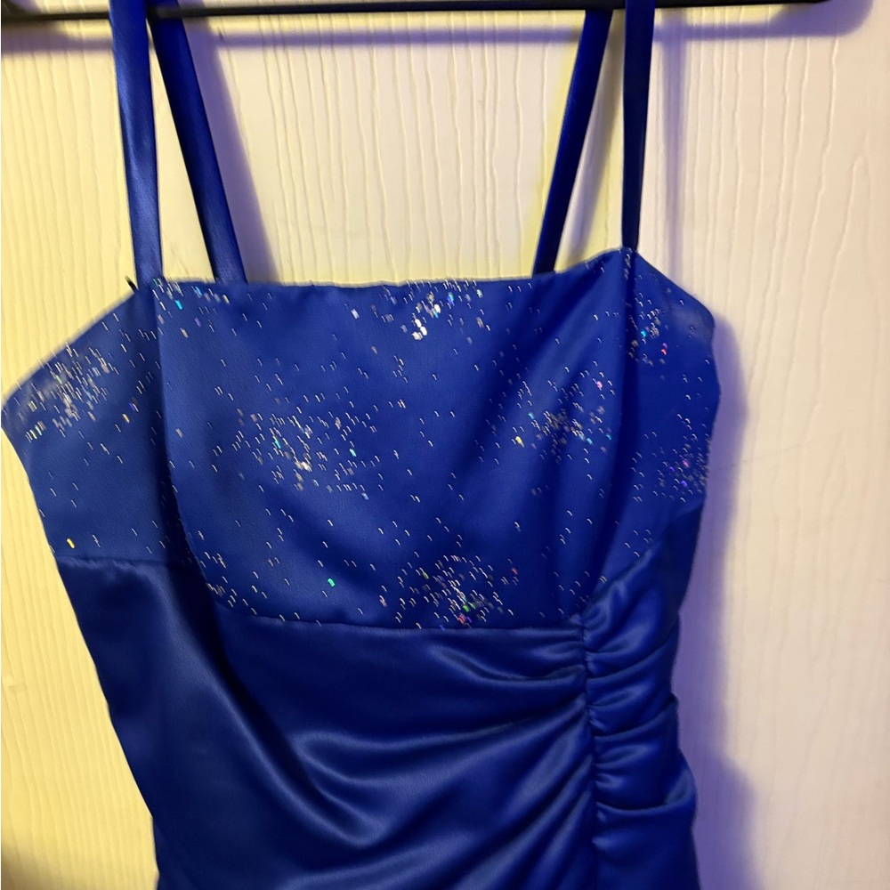Elegant Blue Evening Dress